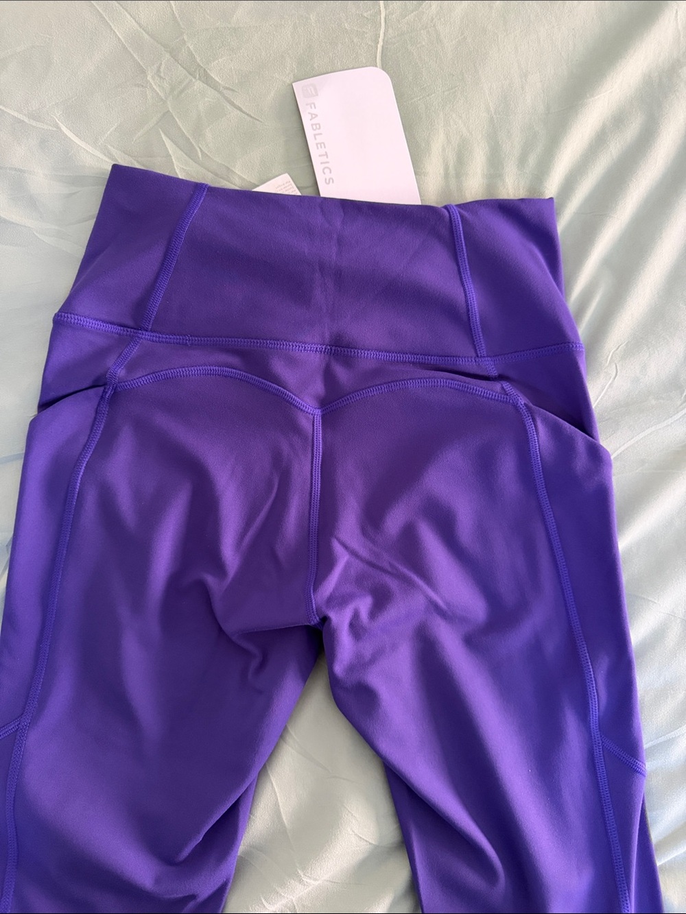 Fabletics Vivid Purple High-Rise Leggings XS